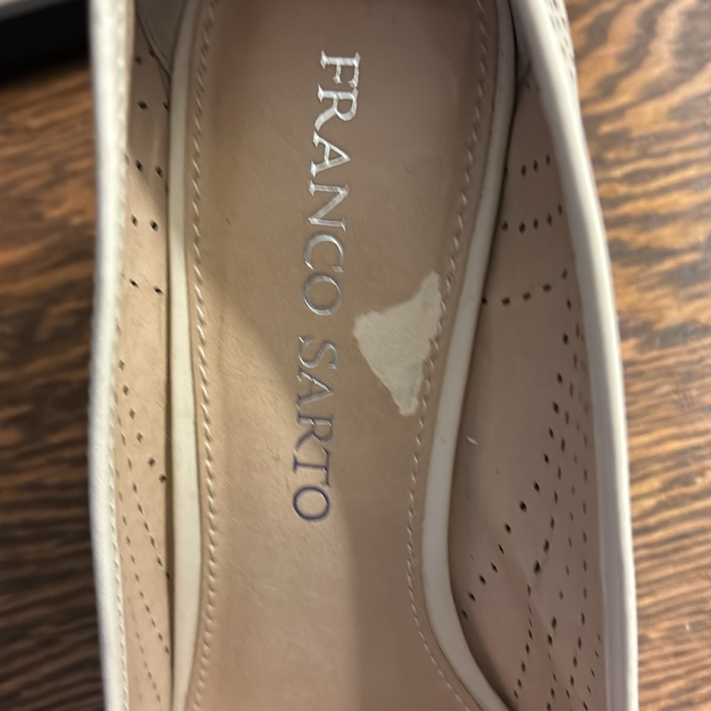 Franco Sarto Wedge Open Toe Heels - Picture 6 of 6